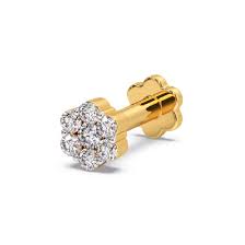 Diamond bloom nosepin