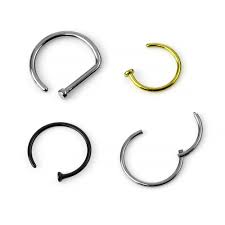 Classic trio hoop set nose pins